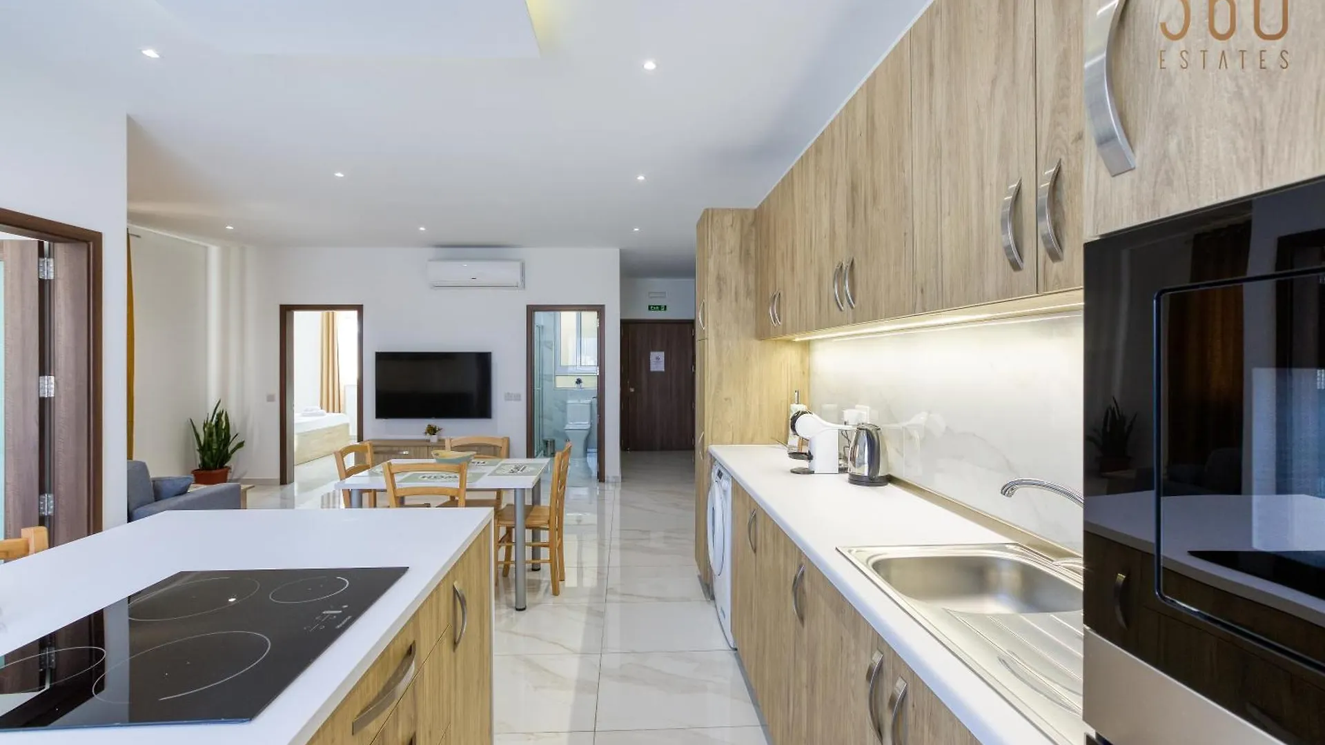 Cosy 2Br Penthouse With Private Terrace In Zabbar By 360 Estates Apartment