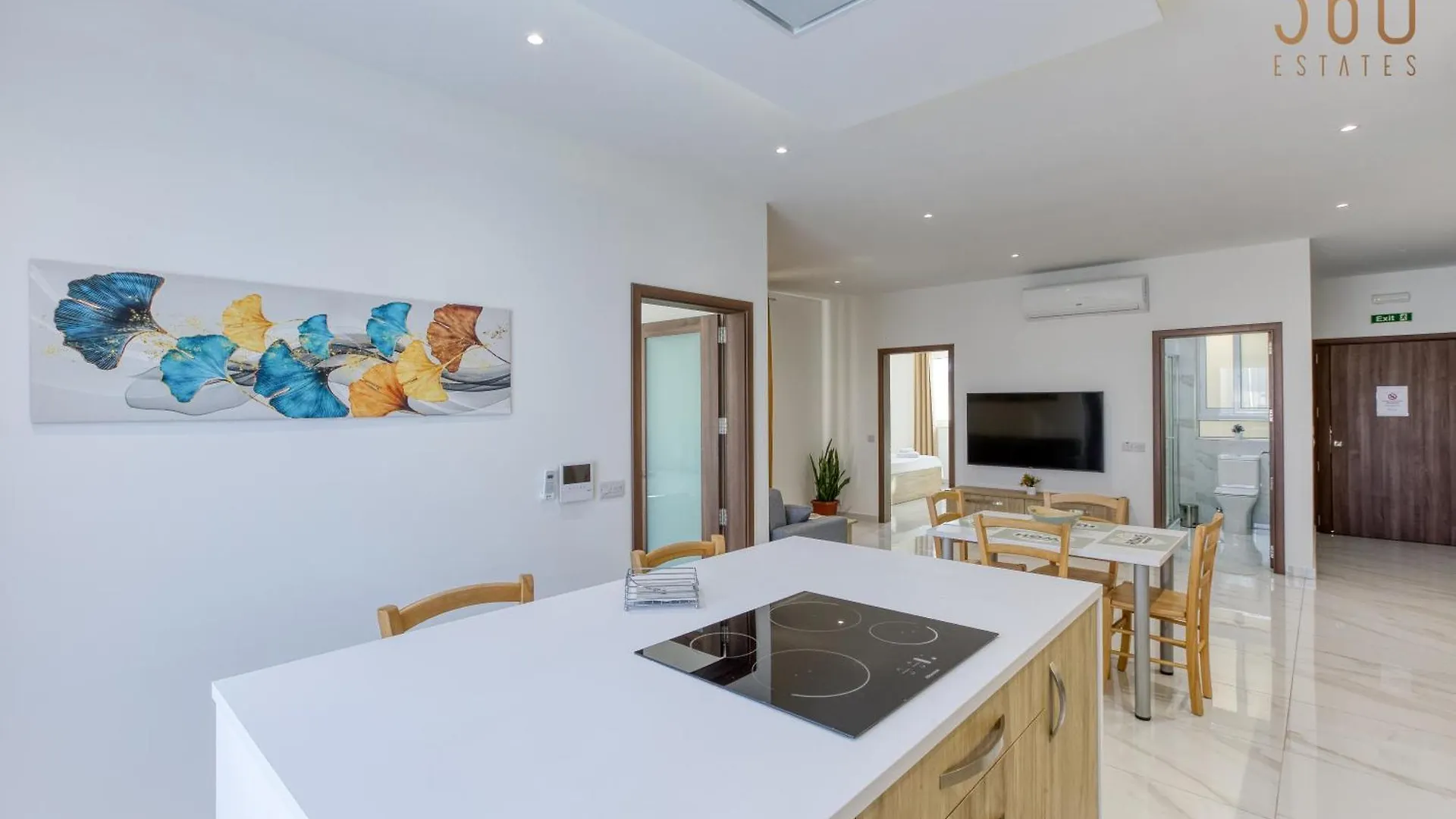 Cosy 2Br Penthouse With Private Terrace In Zabbar By 360 Estates Apartment